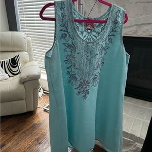 Johnny was sleeveless dress xl